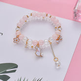 Chalcedony Crystal Bracelet